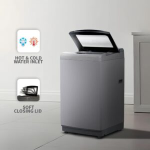 SHARP 7.5 kg Fully Automatic Top Load Washing Machine with Toughened Glass